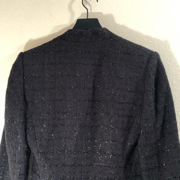 Kasper Vintage Sparkly Grid Pattern Formal Suit - Picture 12 of 16